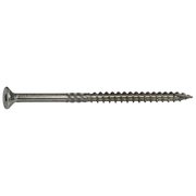 SABERDRIVE Deck Screw, #10 x 3-1/2 in, 18-8 Stainless Steel, Flat Head, Torx Drive, 264 PK 51681